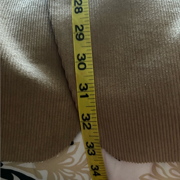 Chaps Ralph Lauren Corduroy Blazer 40R Tan Sport Jacket Coat Elbow Patches NWOT - Picture 11 of 13